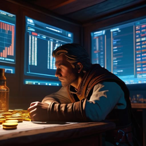 Analyzing game economies in The Final Sentence.